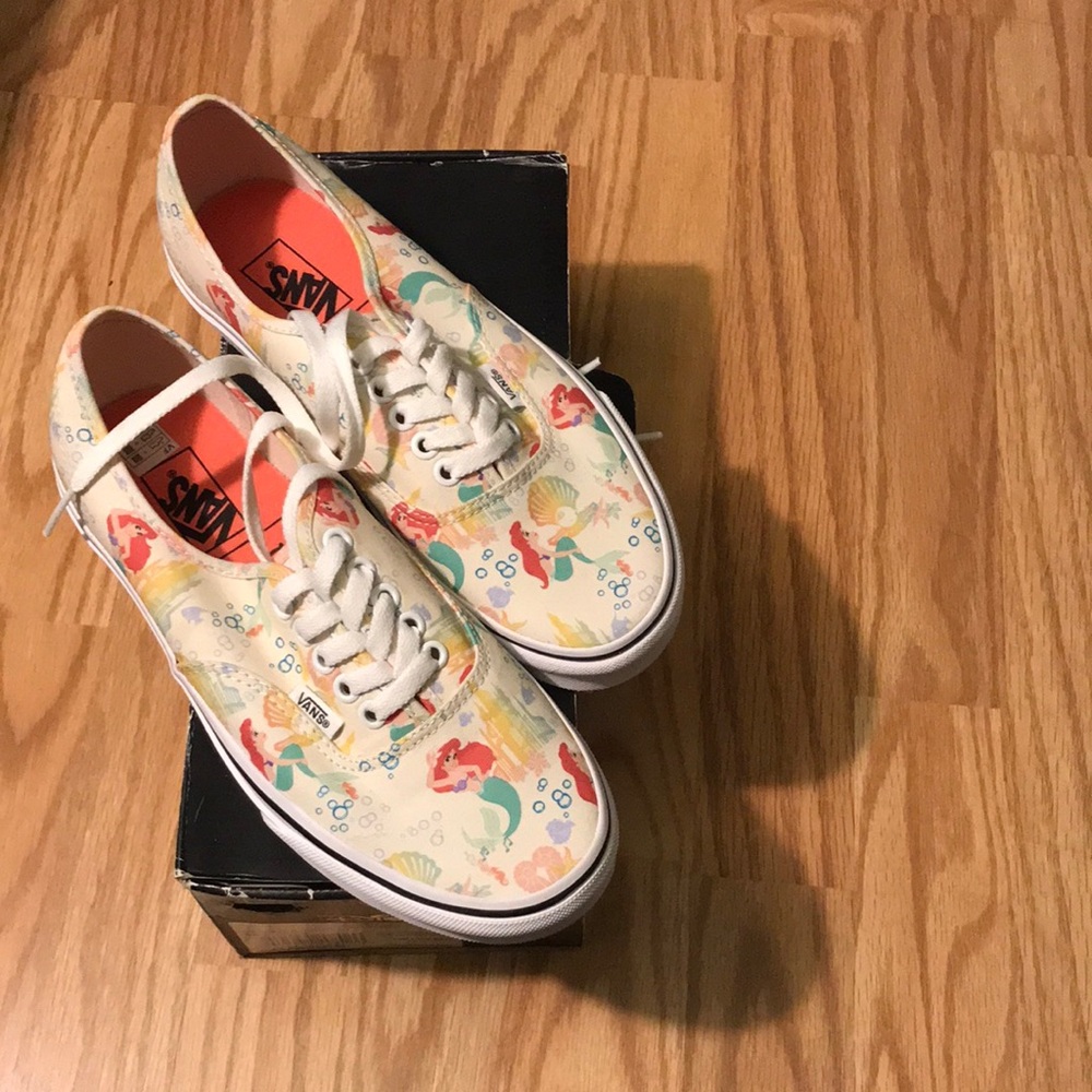 Vans Disney Little Mermaid Canvas Sneakers